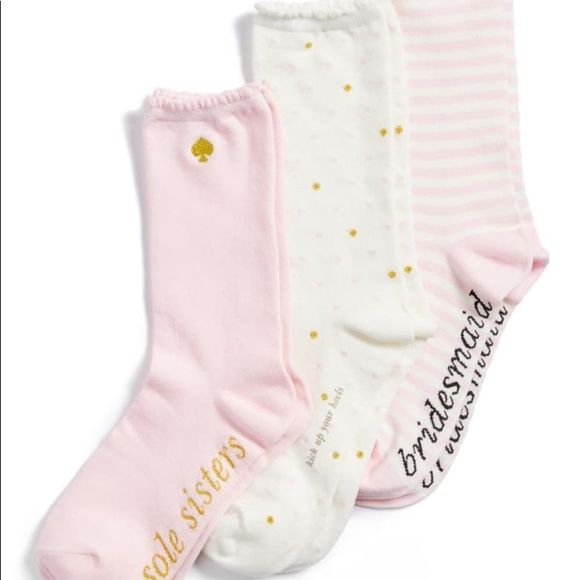 kate spade Accessories - Kate spade socks ♠️